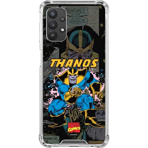 Marvel Classic Comics Thanos Galaxy A32 5G Clear Case