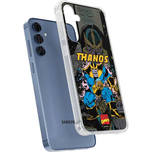 Marvel Classic Comics Thanos Galaxy A35 5G Clear Case
