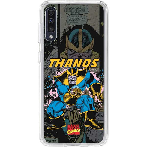 Marvel Classic Comics Thanos Galaxy A50 Clear Case