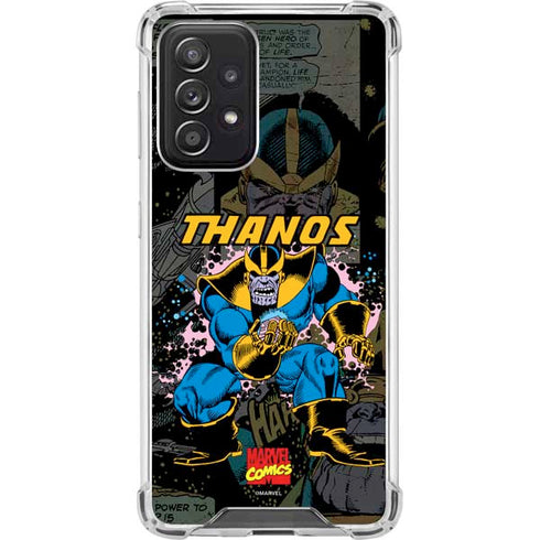 Marvel Classic Comics Thanos Galaxy A52 5G Clear Case