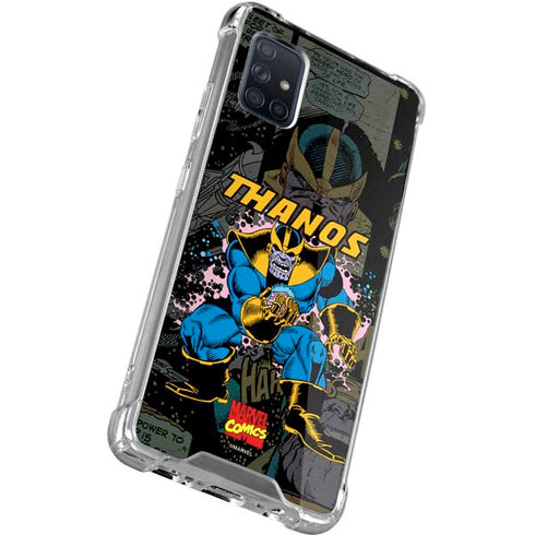 Marvel Classic Comics Thanos Galaxy A71 5G Clear Case