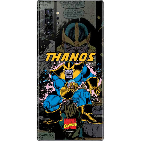 Marvel Classic Comics Thanos Galaxy Note 10 Plus Skin