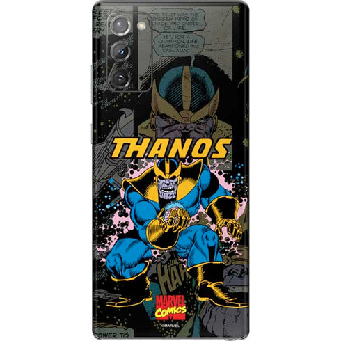 Marvel Classic Comics Thanos Galaxy Note20 5G Skin