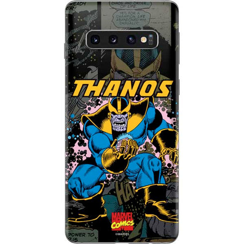 Marvel Classic Comics Thanos Galaxy S10 Skin