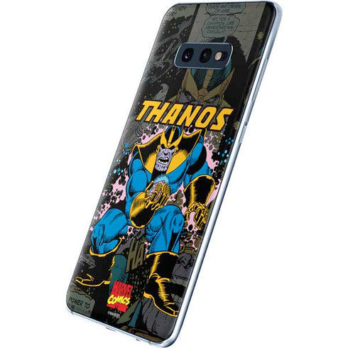 Marvel Classic Comics Thanos Galaxy S10e Skin