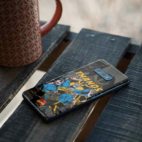 Marvel Classic Comics Thanos Galaxy S10e Skin