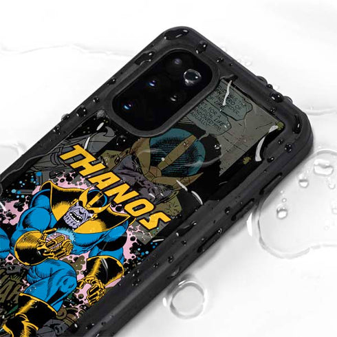 Marvel Classic Comics Thanos Galaxy S20 Plus Waterproof Case