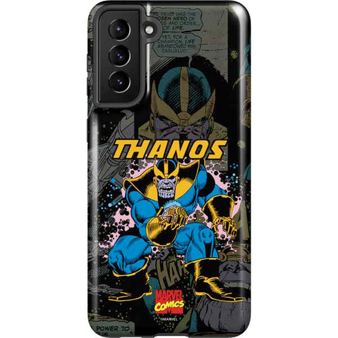 Marvel Classic Comics Thanos Galaxy S21 Plus 5G Pro Case