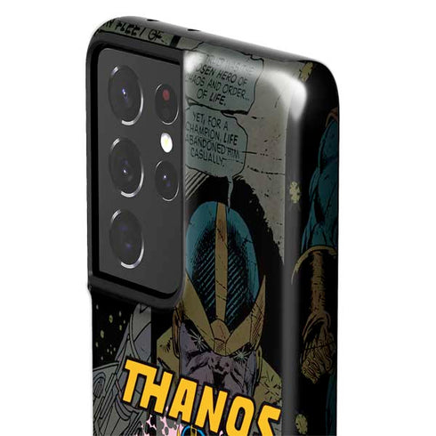 Marvel Classic Comics Thanos Galaxy S21 Ultra 5G Pro Case