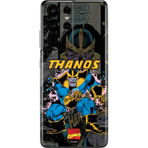 Marvel Classic Comics Thanos Galaxy S21 Ultra 5G Skin