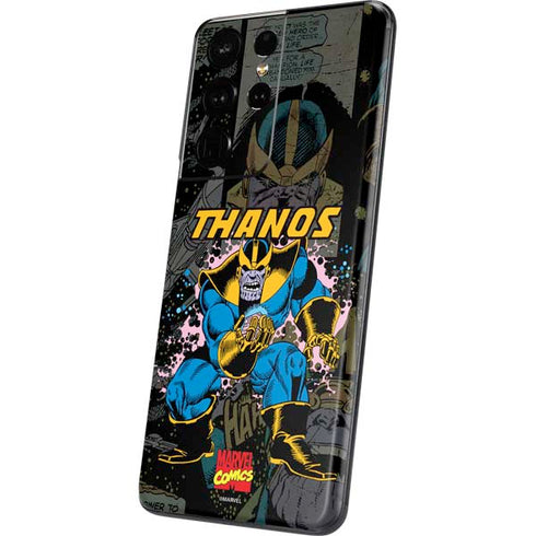 Marvel Classic Comics Thanos Galaxy S21 Ultra 5G Skin
