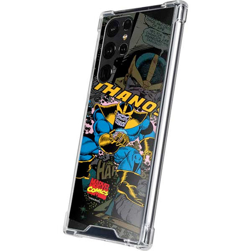 Marvel Classic Comics Thanos Galaxy S22 Ultra Clear Case