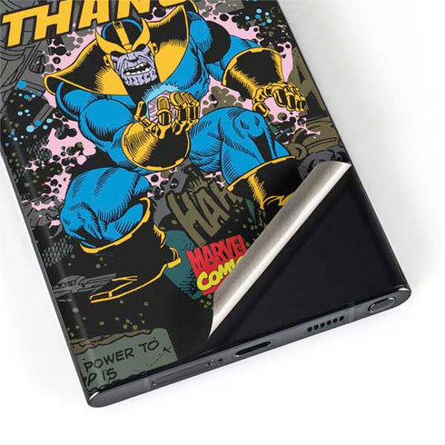 Marvel Classic Comics Thanos Galaxy S22 Ultra Skin
