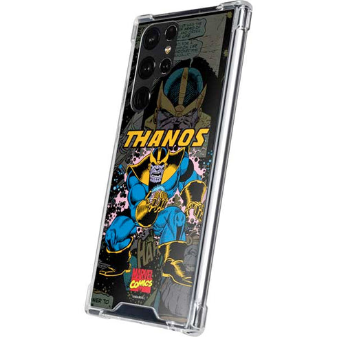 Marvel Classic Comics Thanos Galaxy S23 Ultra Clear Case