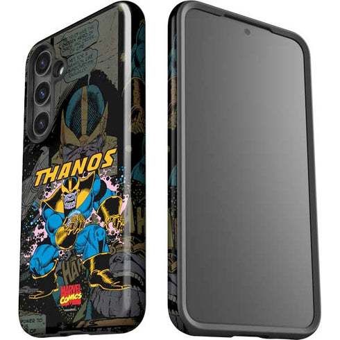 Marvel Classic Comics Thanos Galaxy S24 Plus Impact Case