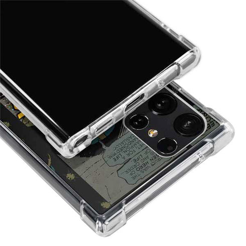 Marvel Classic Comics Thanos Galaxy S24 Ultra Clear Case