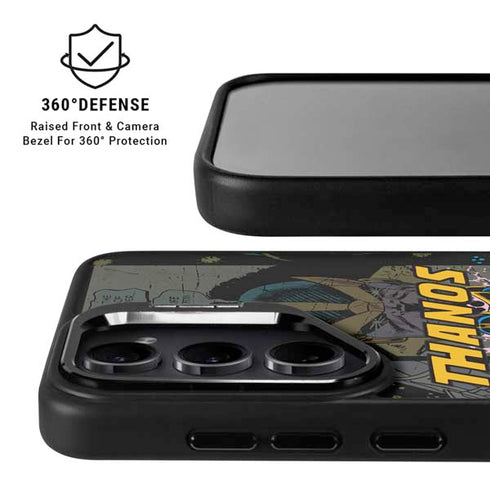Marvel Classic Comics Thanos Galaxy S25 Kickstand Case