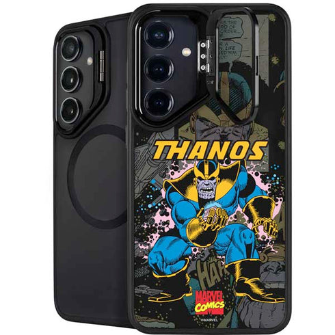 Marvel Classic Comics Thanos Galaxy S25 Plus Kickstand Case