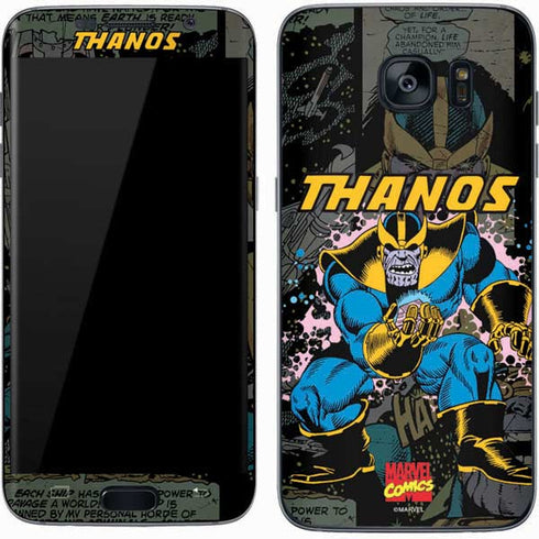 Marvel Classic Comics Thanos Galaxy S7 Skin
