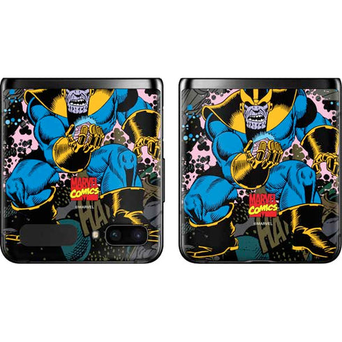 Marvel Classic Comics Thanos Galaxy Z Flip Skin