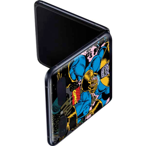 Marvel Classic Comics Thanos Galaxy Z Flip Skin