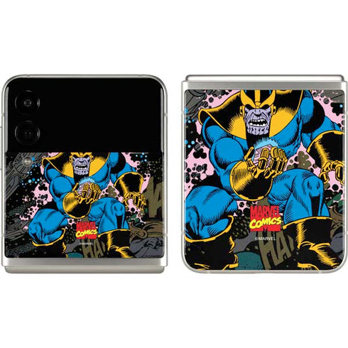 Marvel Classic Comics Thanos Galaxy Z Flip3 5G Skin