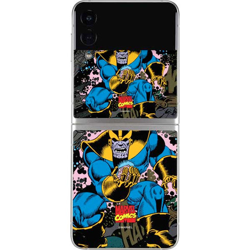 Marvel Classic Comics Thanos Galaxy Z Flip3 5G Skin