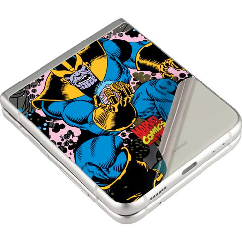Marvel Classic Comics Thanos Galaxy Z Flip3 5G Skin