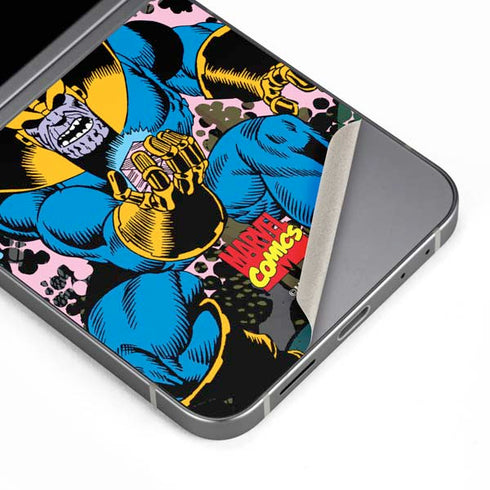 Marvel Classic Comics Thanos Galaxy Z Flip6 Skin