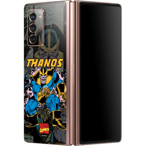 Marvel Classic Comics Thanos Galaxy Z Fold2 5G Skin