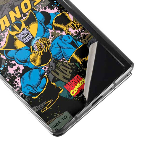 Marvel Classic Comics Thanos Galaxy Z Fold2 5G Skin