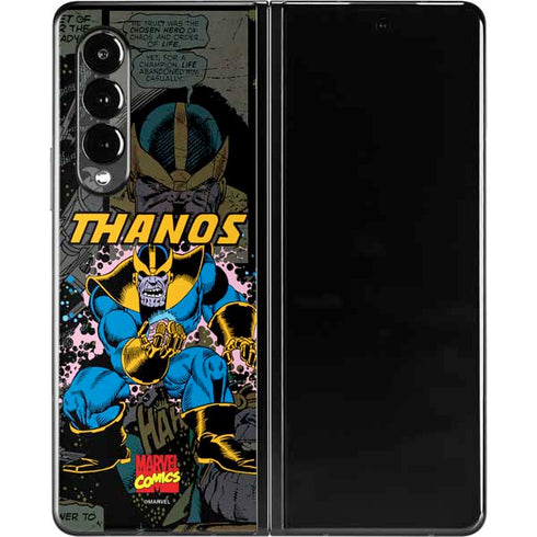Marvel Classic Comics Thanos Galaxy Z Fold3 5G Skin