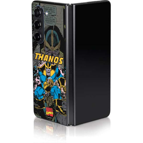 Marvel Classic Comics Thanos Galaxy Z Fold5 5G Skin