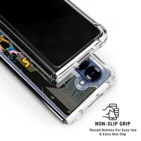 Marvel Classic Comics Thanos Galaxy Z Fold6 Clear Case