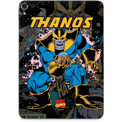 Marvel Classic Comics Thanos Apple iPad Pro Skin