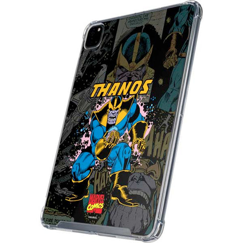 Marvel Classic Comics Thanos iPad Pro 12.9in (2020) Clear Case