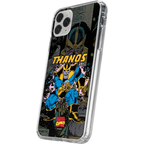 Marvel Classic Comics Thanos iPhone 11 Pro Clear Case