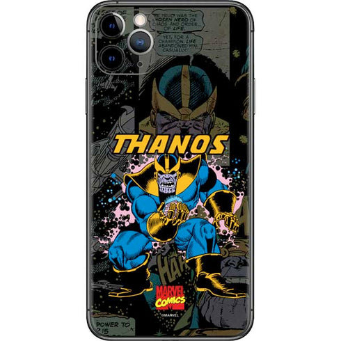 Marvel Classic Comics Thanos iPhone 11 Pro Max Skin