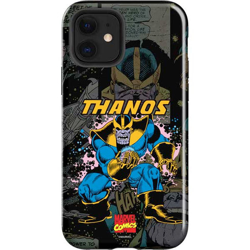 Marvel Classic Comics Thanos iPhone 12 Impact Case