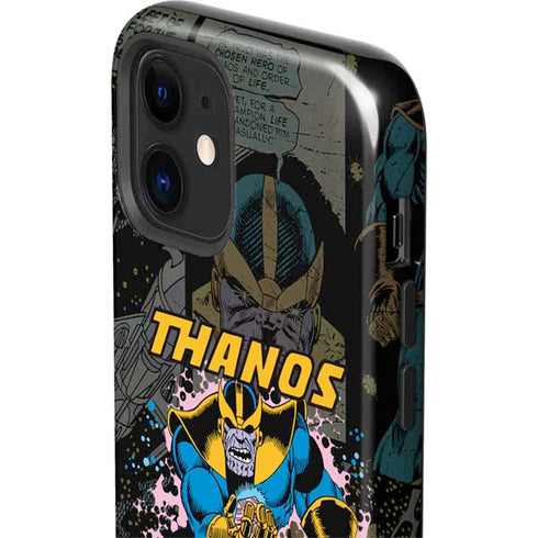 Marvel Classic Comics Thanos iPhone 12 Impact Case