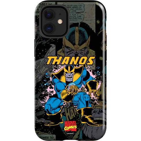 Marvel Classic Comics Thanos iPhone 12 Mini Impact Case