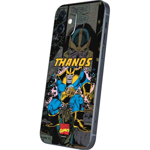 Marvel Classic Comics Thanos iPhone 12 Mini Skin