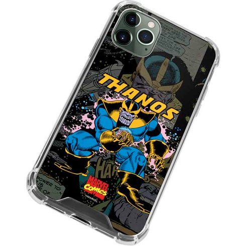 Marvel Classic Comics Thanos iPhone 12 Pro Clear Case