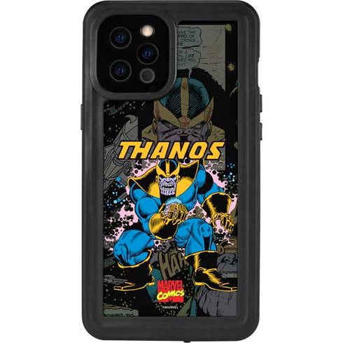 Marvel Classic Comics Thanos iPhone 12 Pro Max Waterproof Case