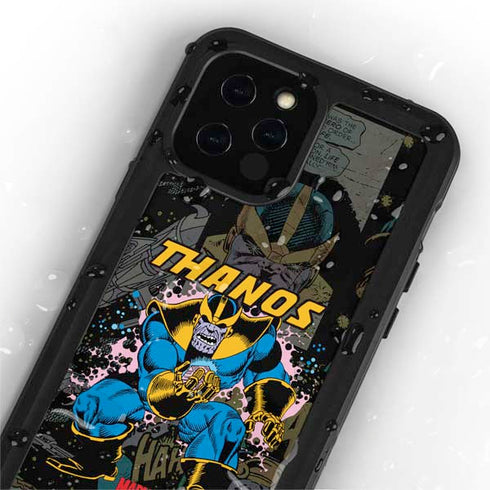 Marvel Classic Comics Thanos iPhone 12 Pro Max Waterproof Case