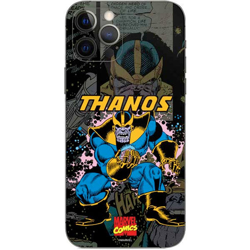 Marvel Classic Comics Thanos iPhone 12 Pro Skin