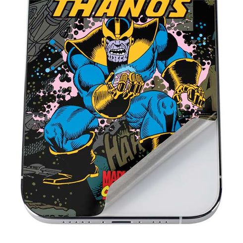 Marvel Classic Comics Thanos iPhone 12 Pro Skin