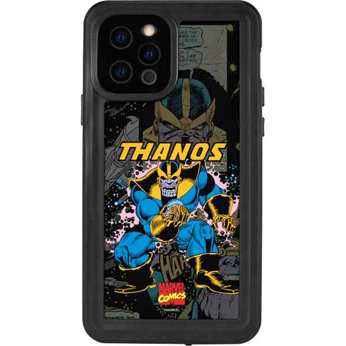 Marvel Classic Comics Thanos iPhone 12 Pro Waterproof Case