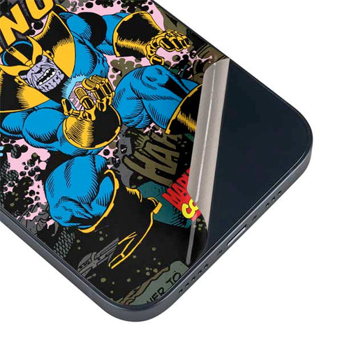 Marvel Classic Comics Thanos iPhone 14 Plus Skin