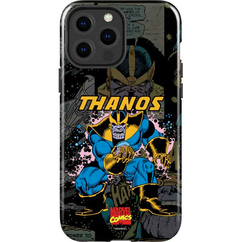 Marvel Classic Comics Thanos iPhone 14 Pro Max Impact Case